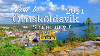 Visit to Örnsköldsvik Summer 2021 4K HDR| Visit to Sweden Vlog | Summer in Sweden