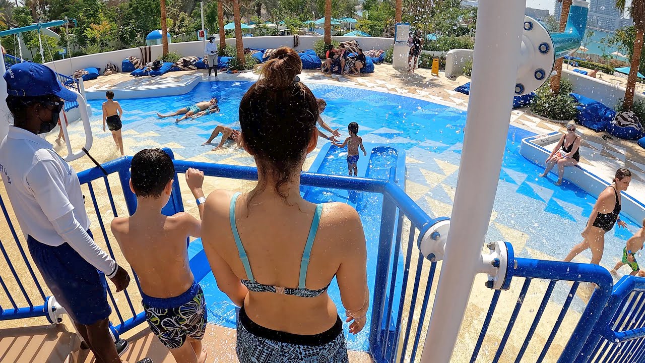 Small Aquaplay Slide at Jungle Bay Waterpark