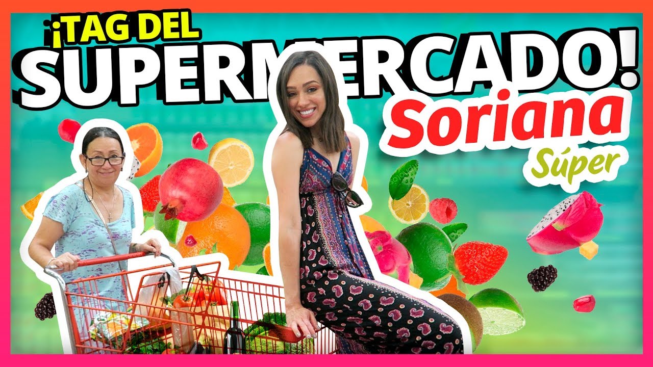 GOLPEADA, SUDADA Y MOSQUEADA EN SORIANA! | TAG DEL SUPERMERCADO CON MI MAMA!