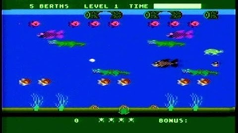 Atari 5200: Frogger 2: Threedeep! [Parker Brothers]