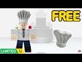 Roblox : 👨‍🍳 シェフ帽を無料でゲットする方法。 #ロブロックス #ゆんち #ゲーム #freeitemsroblox