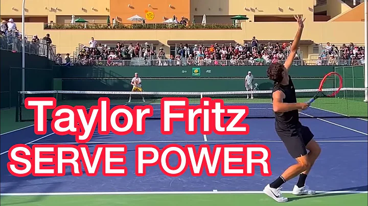 Taylor Fritz HUGE Serve Power Explained (3 Advanced Tennis Tips)