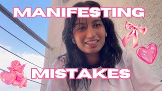 mistakes i made when manifesting as a beginner (cloud gaze with me ⛅) #manifestation