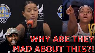 Black Lesbian WNBA Player MELTS DOWN Over Male Fan Throwing Green 'Toys' On Court During Game!