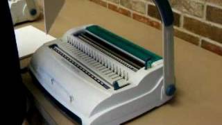 WB 110 Comb and Wire Binding Machine from BindingMachine.com