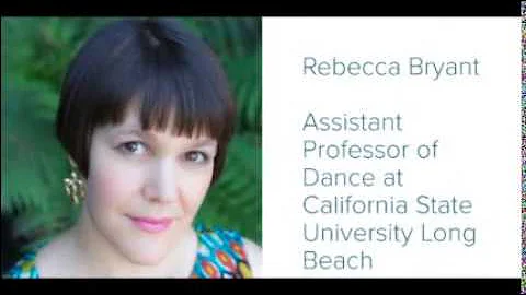 CDEA Diversity in Dance Education Series: Rebecca ...