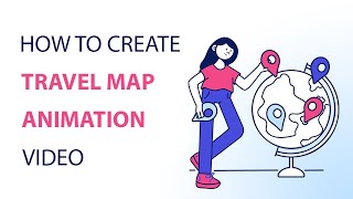 Create Travel Map Animation with Ready-Made Templates screenshot 2