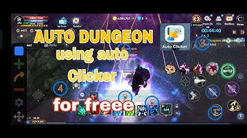 Auto Dungeon | Using auto clicker for free Cabal mobile ph