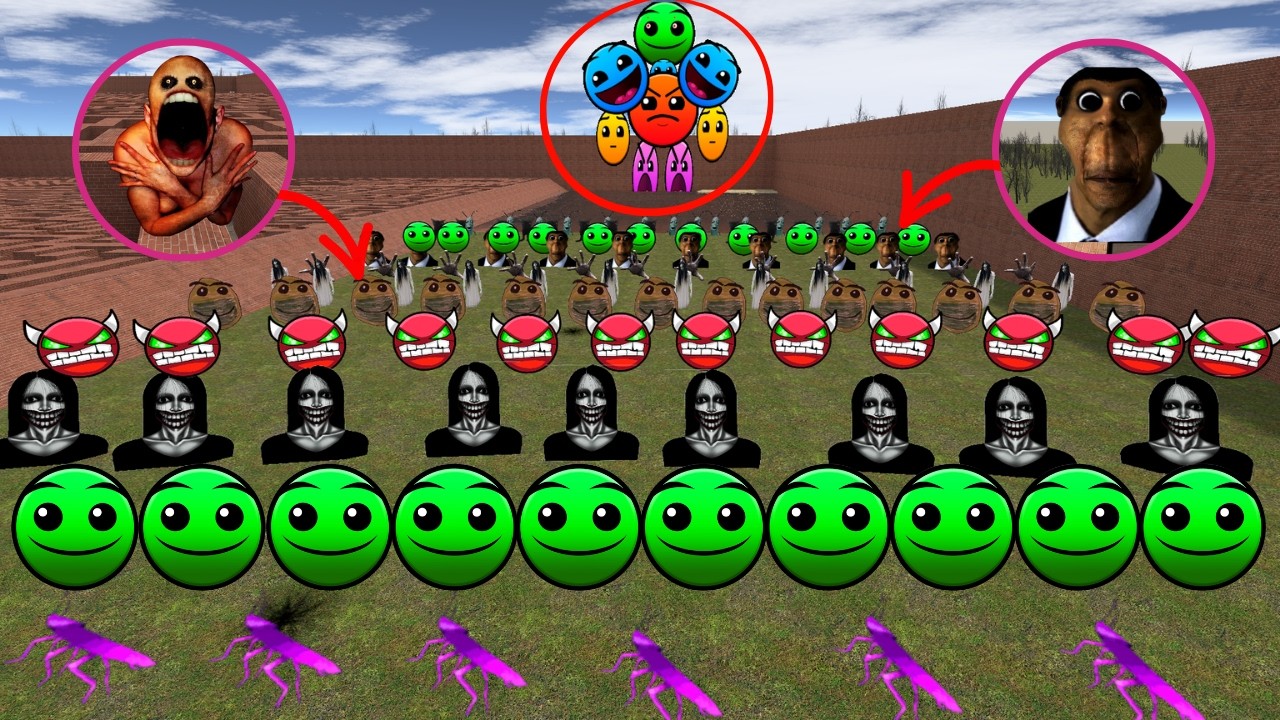 I Survived 100 Days with Obunga in Garry’s Mod It Got Worse 😨  GMod Nextbot Horror