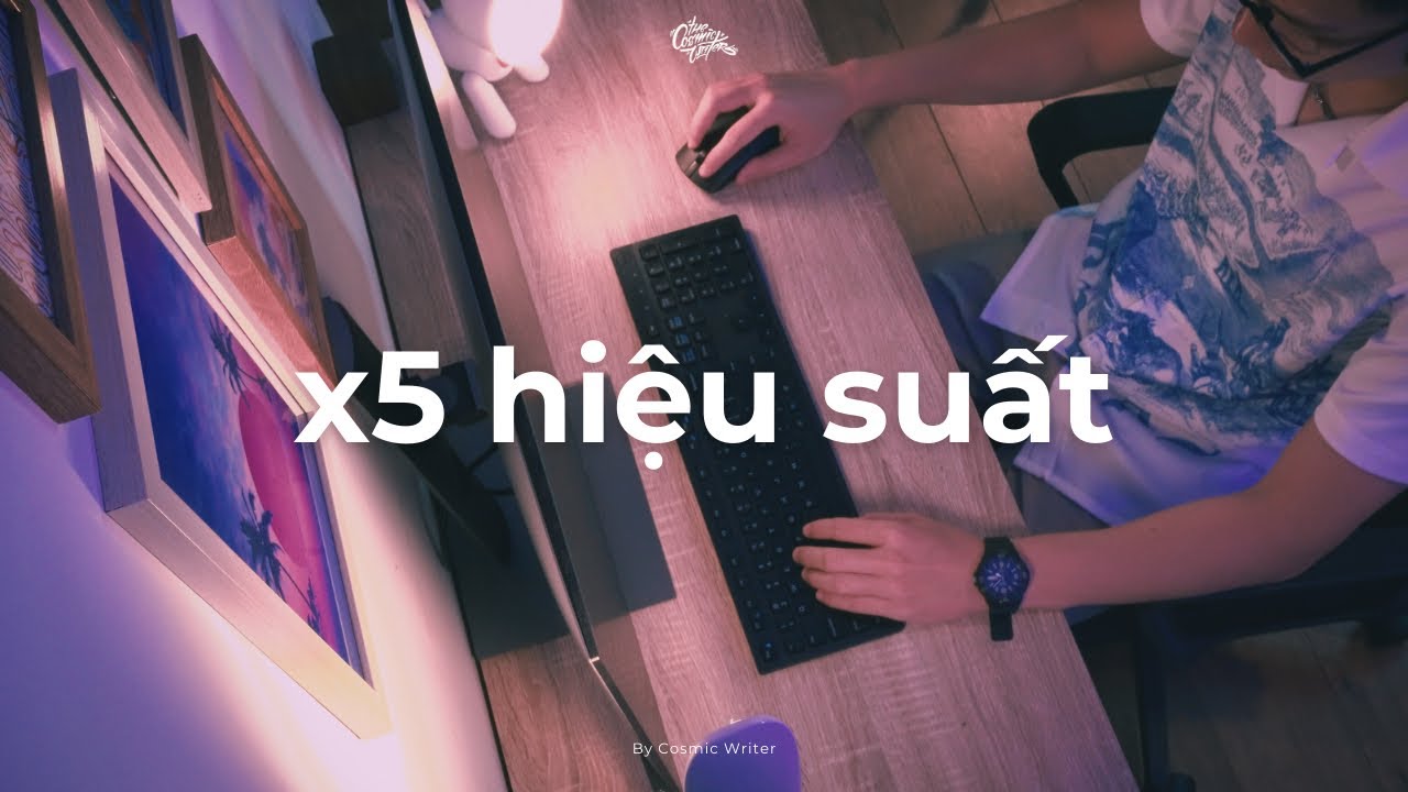 Outline Video 5 tư duy giúp mình làm việc năng suất và thông minh hơn