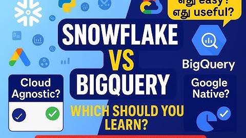 Snowflake vs BigQuery – Which Data Warehouse Should You Learn in 2025? | Cloud Analytics Guide