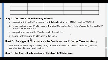 Packet Tracer - Designing and Implementing a VLSM Addressing Scheme