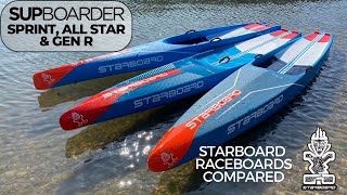 Starboard raceboards compared  All Star, Sprint and new Gen R / Which is best for you?