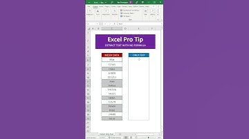 Excel Tutorial: How to Extract Only Text Values using Go To Special #tutorial