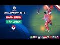 ĐTVN tập luyện tại Dubai, sẵn sàng cho trận đại chiến trước Jordan vòng 1/8 Asian Cup | VFF Channel