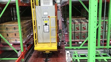 MDPS(Multi Deep Pallets Storage) Stackercrane Type Shuttle Rack System