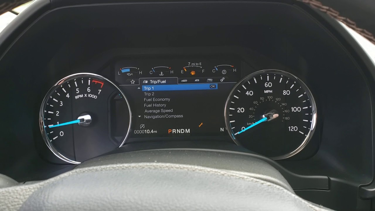Reset the oil change light on a 2019 Ford Expedition! - YouTube