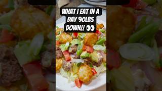 90lbs Down: What I Eat in a Day on My 200lb Weight Loss Journey