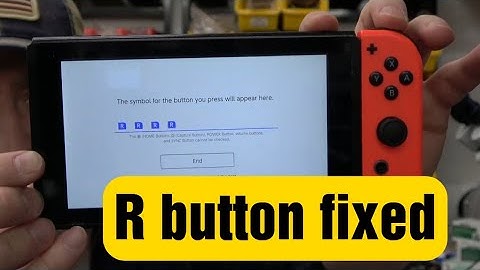 Broken R button on Right Joycon for Nintendo Switch