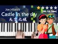 「鋼琴教學」天空之城 (初階版) | 宮崎駿動畫－久石讓 Piano Cover