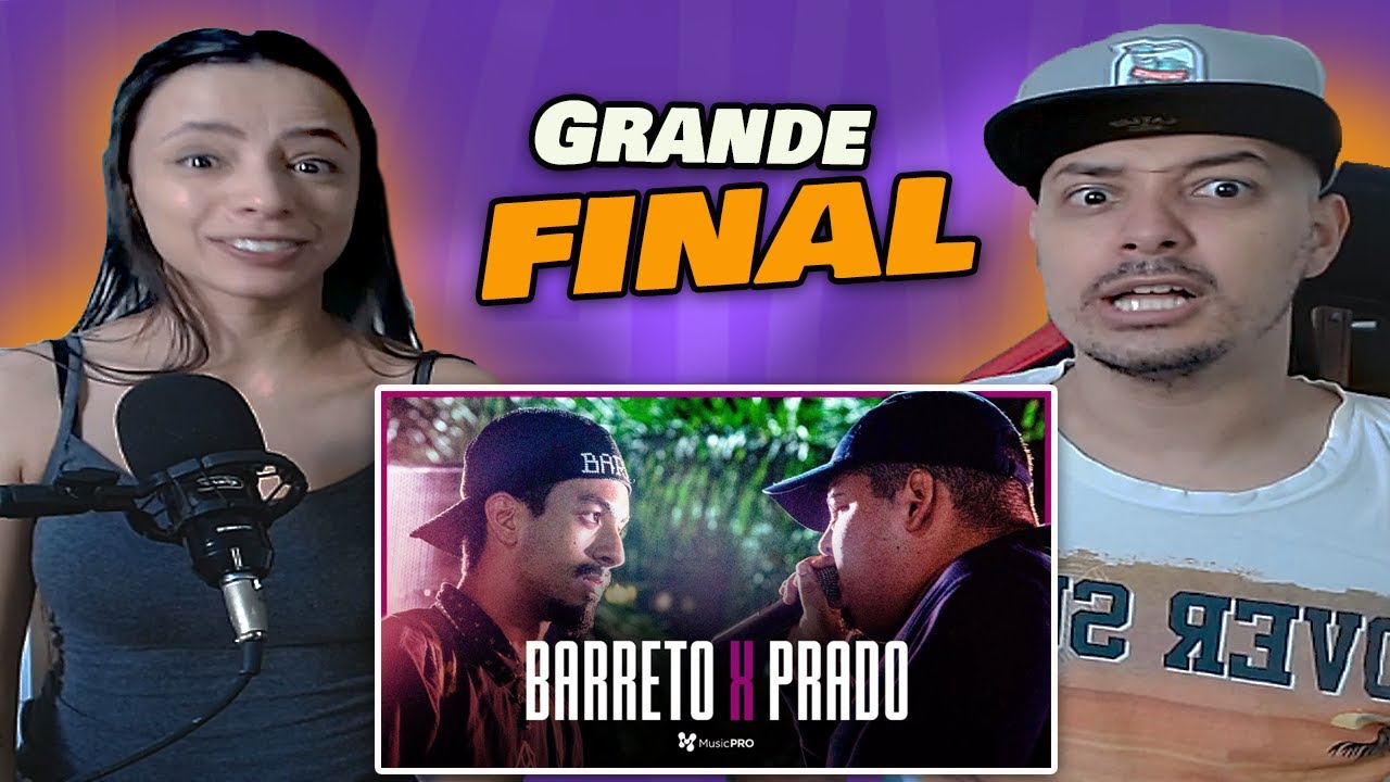 PRADO X BARRETO | GRANDE FINAL [ REACT WALLZITU E CAMILA FRANÇA ]