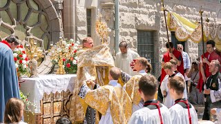 Live Stream - Solemnity of Corpus Christi Mass (2002 Missal-Latin) June 2nd