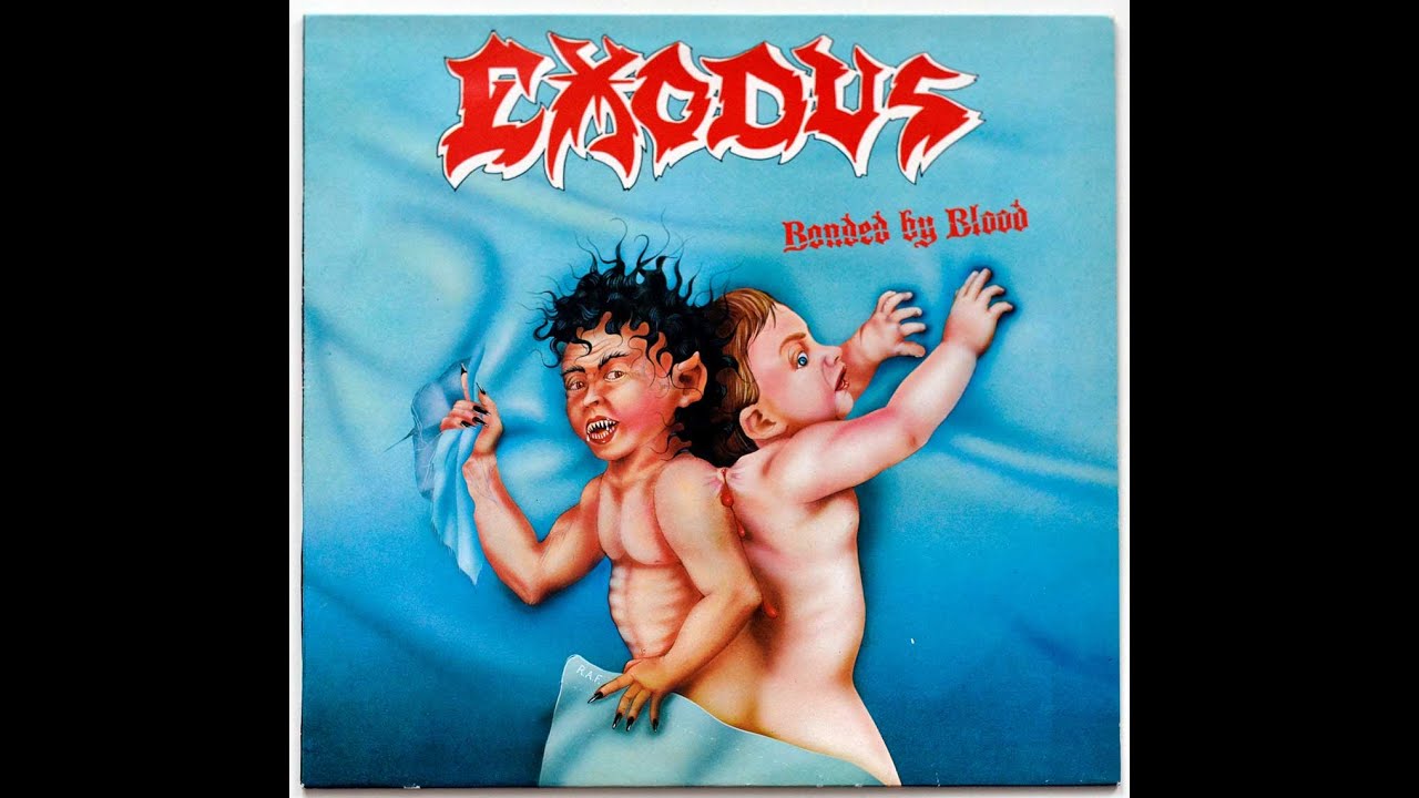 Exodus – Bonded By Blood LP 1985 Music For Nations – MFN 44 Check