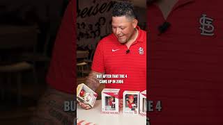 Yadier Molina Unboxes FOUR Molina Bobbleheads | Cardinals