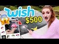 I SPENT $500 AT WISH!!! HUGE CAR ACCESSORIES HAUL AND MAKEOVER (2019)