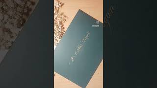 Celebrity Envelopes addressed in Copperplate Calligraphy #savor #calligraphy #savorbyunman #envelope #wedding Profile