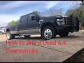 How To Buy A Used 6.4 Powerstroke