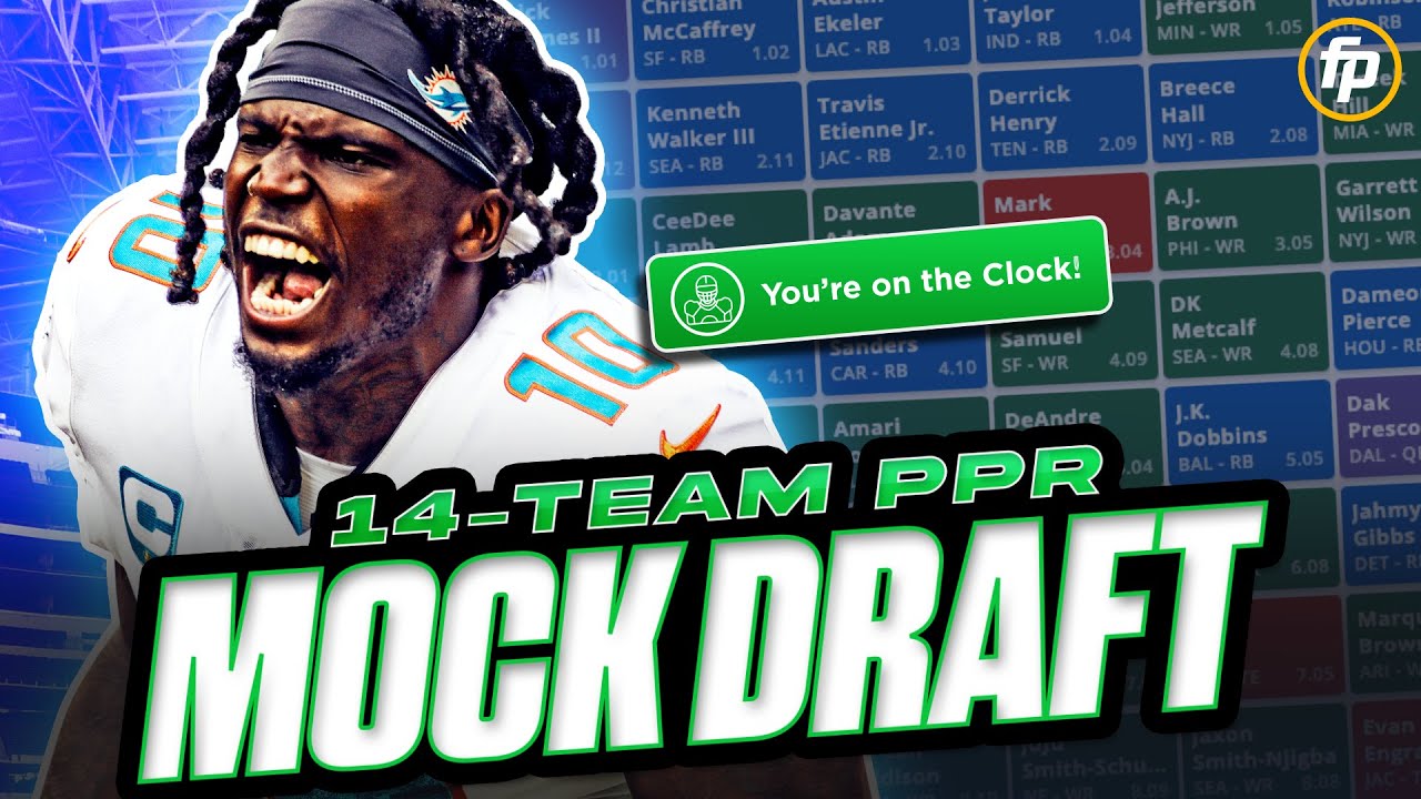 ppr mock draft 14 team