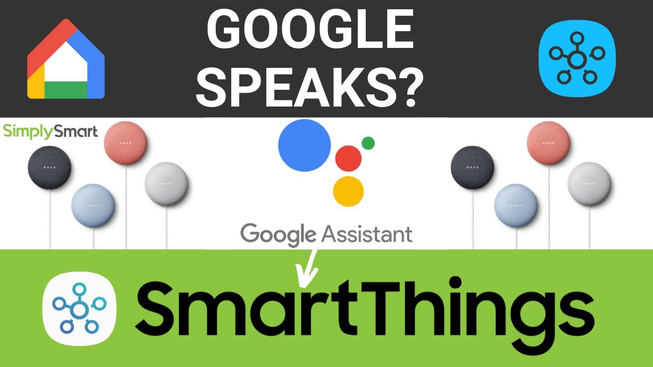 add google home speaker to smartthings