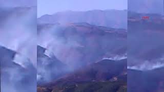 Dersimdeki Orman Yangını Ancak Hava Yoluyla Müdahale Edilebilir