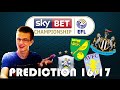 EFL SkyBet Championship Prediction 2016/17 (Table) - YouTube