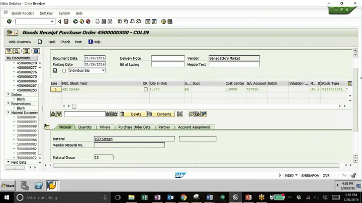 Purchase Order Process