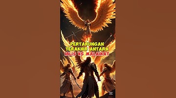 Detik-detik mengerikan akhir hayat iblis di hari kiamat #islam #akhirat #malaikat #iblis #kisah