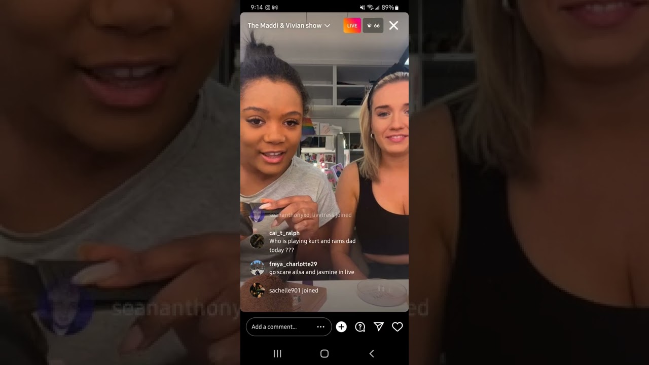 the maddi and vivian show | insta live | heathers | aug 6, 2022