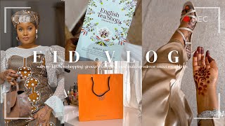 EID VLOG | saloon + shopping + meet my family + new makeup mirror and more ✨