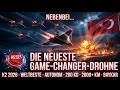Baykar K2 Kamikaze Drohne 2026 2000 Km 200 Kg Weltbeste Neuheit