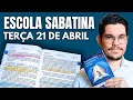 Lição de Terça - 21 de Abril | Escola Sabatina | A Verdade Bíblica | Luan França #IASD