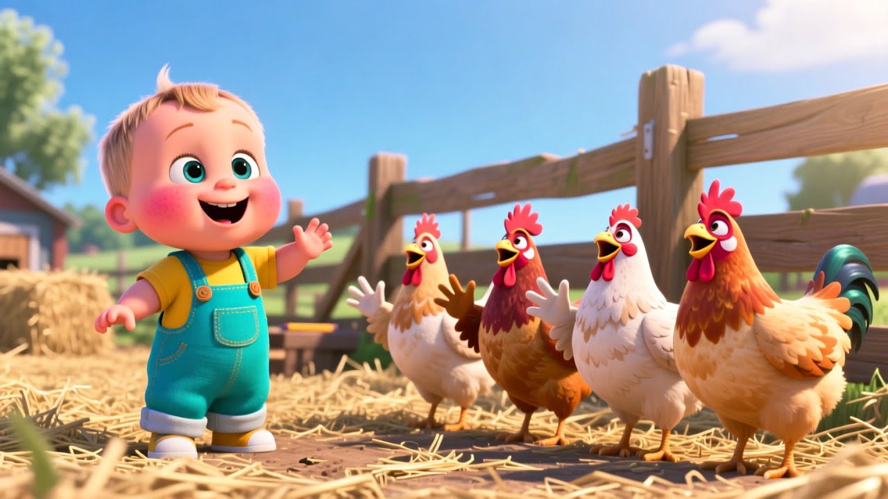 День на фермерском тракторе с малышом 🚜👶 | Веселое фермерское приключение для детей | Развивающее...