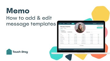 Memo: how to add and edit message templates