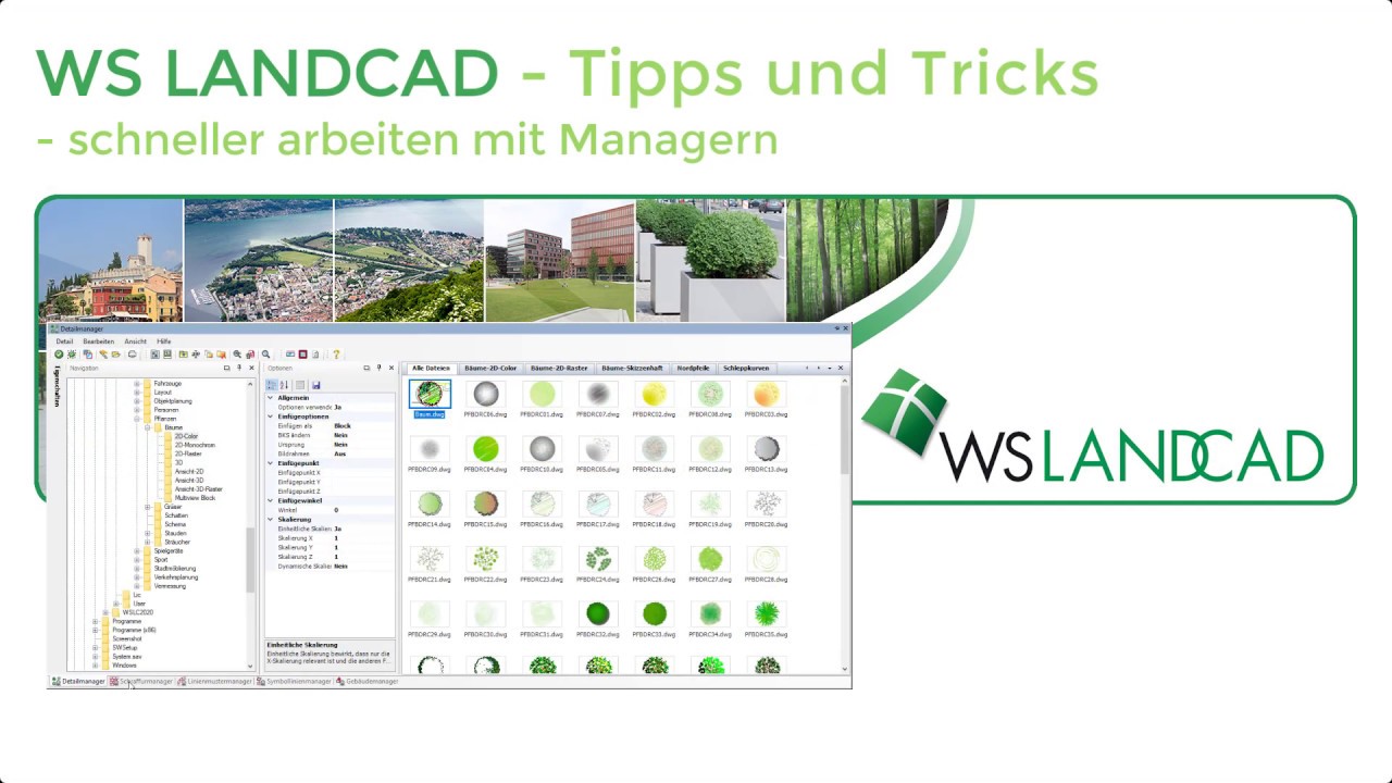 Landschaftsarchitektur Mit Der Software Ws Landcad Widemann Systeme Gmbh