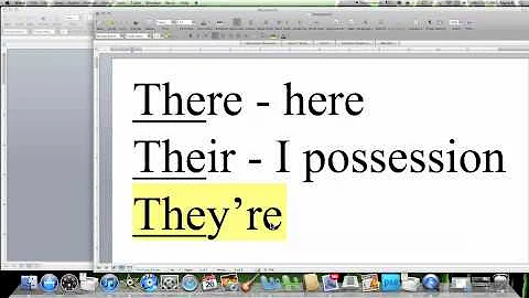 Spelling Tips: THERE, THEIR, THEY'RE  - How to Spell Words, Confused Words