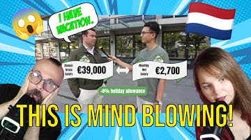 3rd WORLD PEOPLE REACT: ASKING AMSTERDAM: HOW MUCH DO YOU EARN? | NETHERLANDS REACTION