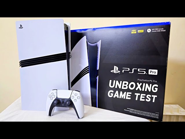PS5 PRO Unboxing! & Game Test (Playstation 5 PRO Unboxing) - YouTube