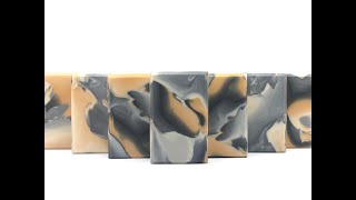 Watercolor technique ⎮Cold Process soap