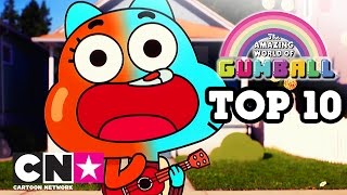 Uimitoarea Lume A Lui Gumball Top 10 Cu Cele Mai Bune Cântece Cartoon Network