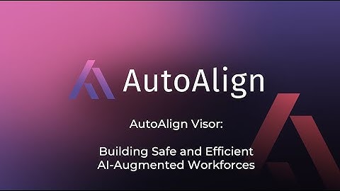 SMART Symposium 2025 - AutoAlign Showcase